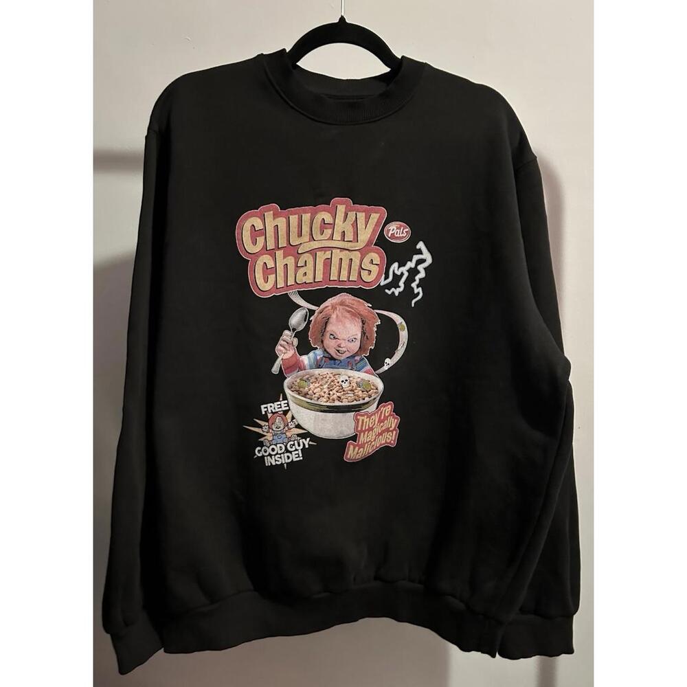 Wipeout Clothing Co. Chucky Charms Crewneck Sweatshirt Men’s Size 2xl